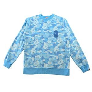 Bape Kids A Bathing Ape Camp Sweatshirt Youth 160 US 13Y Streetwear